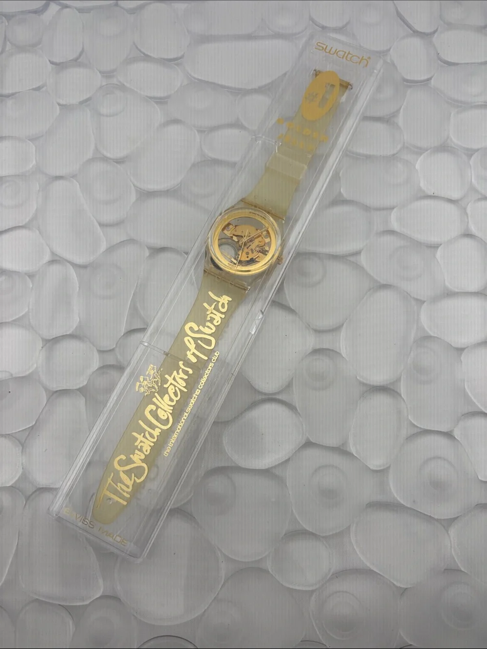 Swatch Watch - GZ115 - GOLDEN JELLY - Club Special